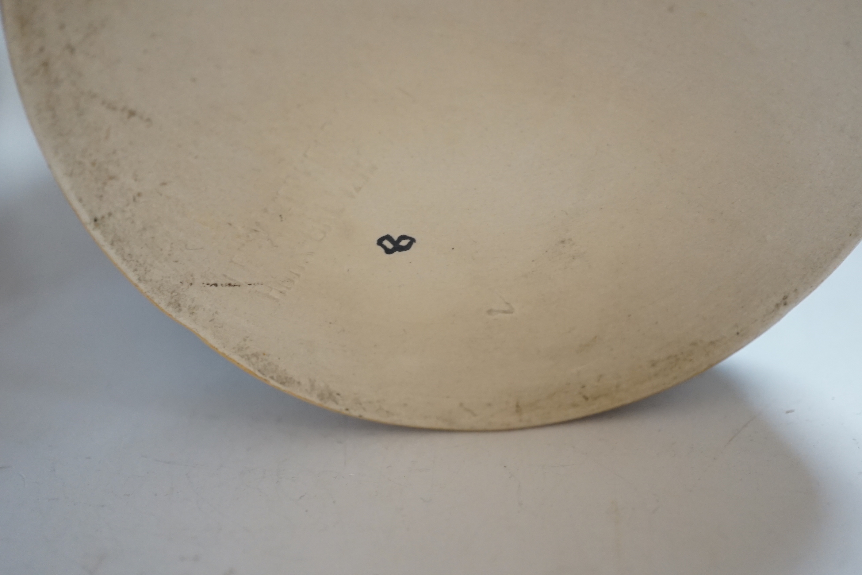 Advertising pottery - ‘Hallgarten’s Kellergeist’, novelty figural beer barrel, 40cm high